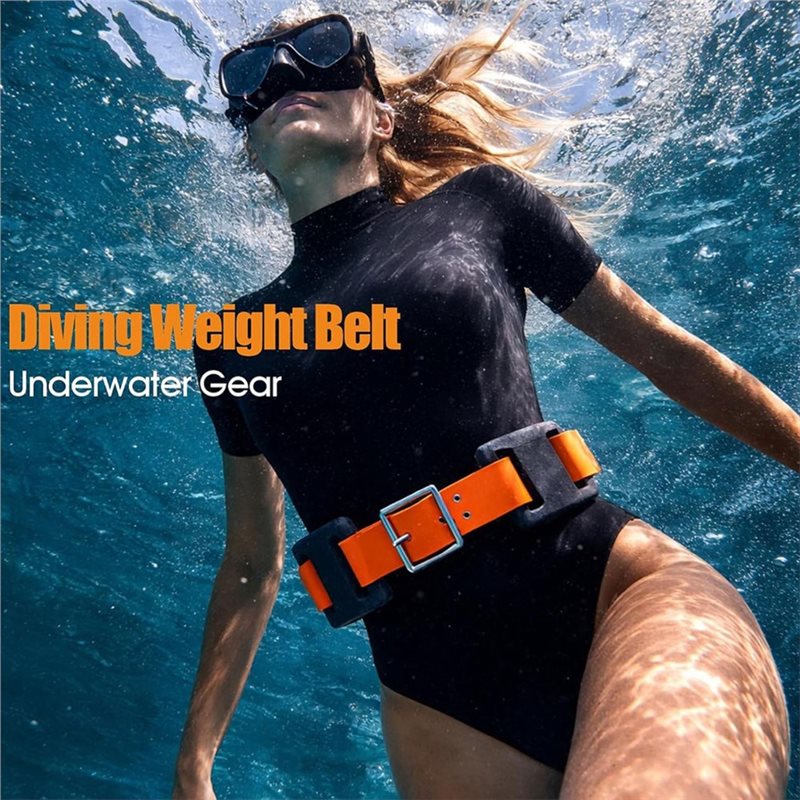 Dive Weight Belt - RTENTE-حزام غوص مطاطي للصيد والغوص الحر،