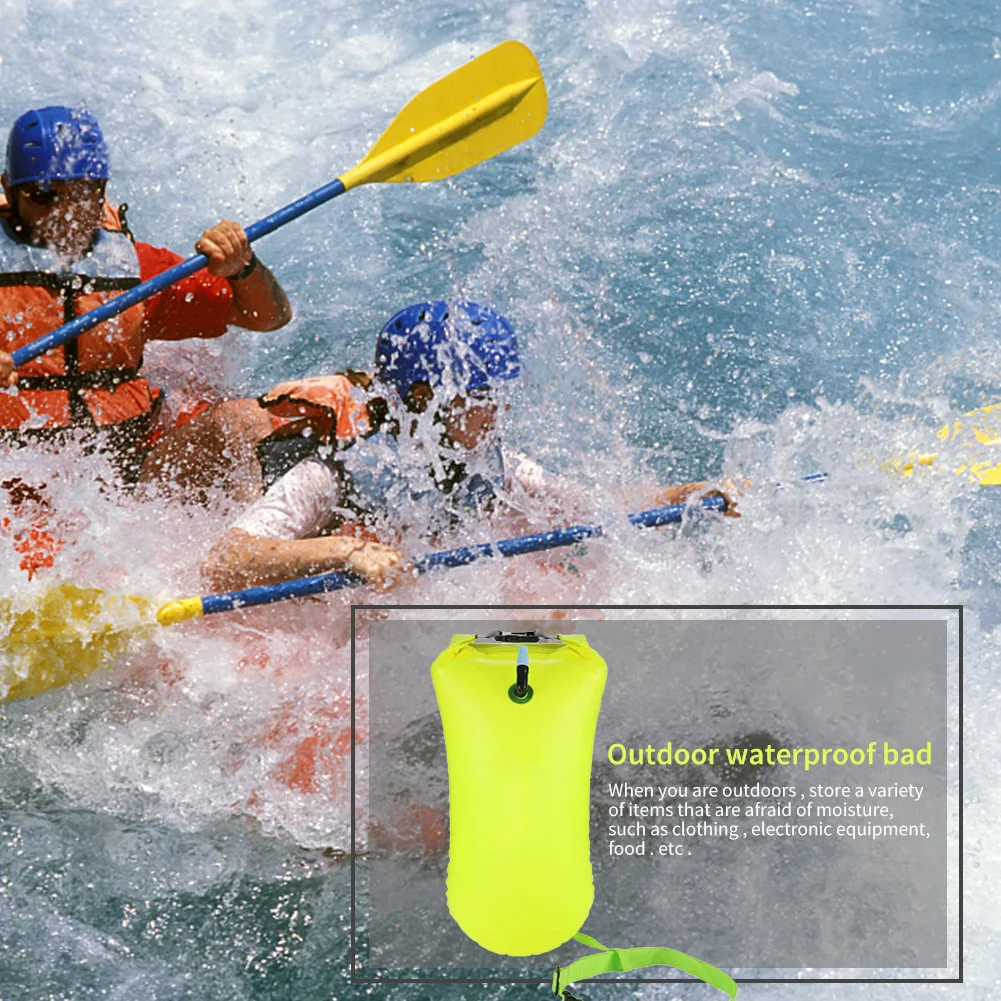 حقيبة جافة قابلة للنفخ للسباحة - مراجعة Swim Buoy Open Water وسعره