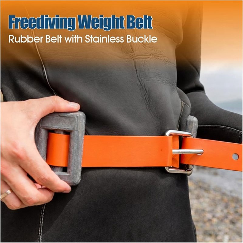 حزام أوزان مطاطي للغوص الحر من - مراجعة Dive Weight Belt وسعره