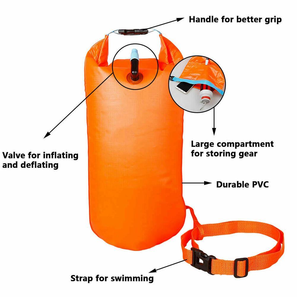 عوامة السباحة تعويم للمياه الم - مراجعة Swim Buoy Open Water وسعره