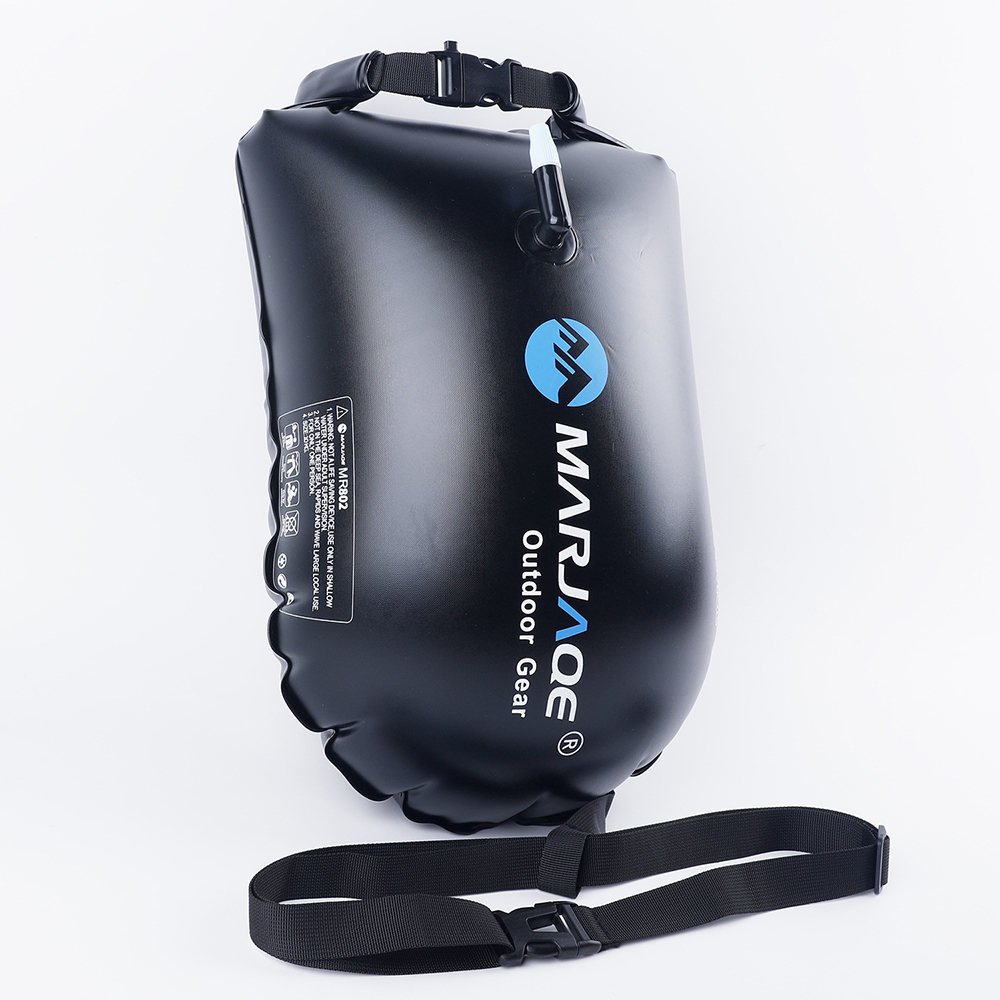 وسادة هوائية مفردة قابلة للنفخ - مراجعة Swim Buoy Open Water وسعره