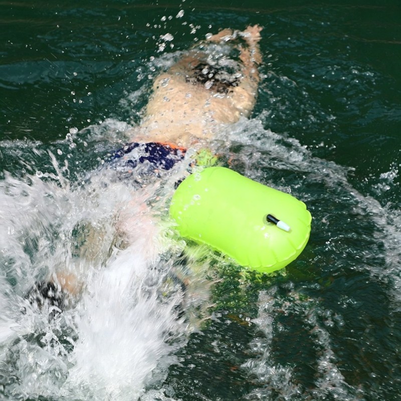FSTE-عوامة سباحة قابلة للنفخ م - مراجعة Swim Buoy Open Water وسعره