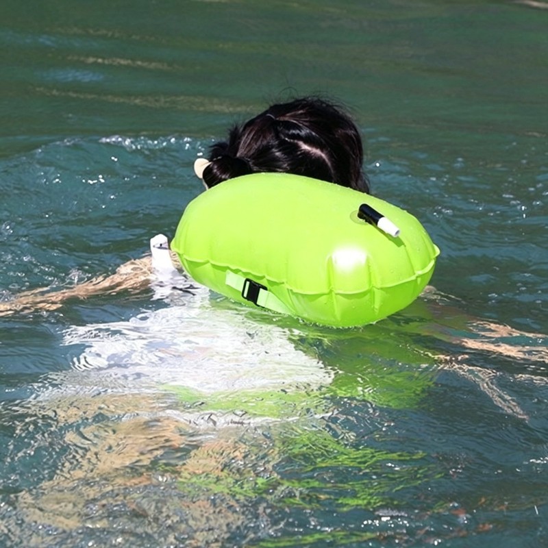 FSTE-عوامة سباحة قابلة للنفخ م - مراجعة Swim Buoy Open Water وسعره