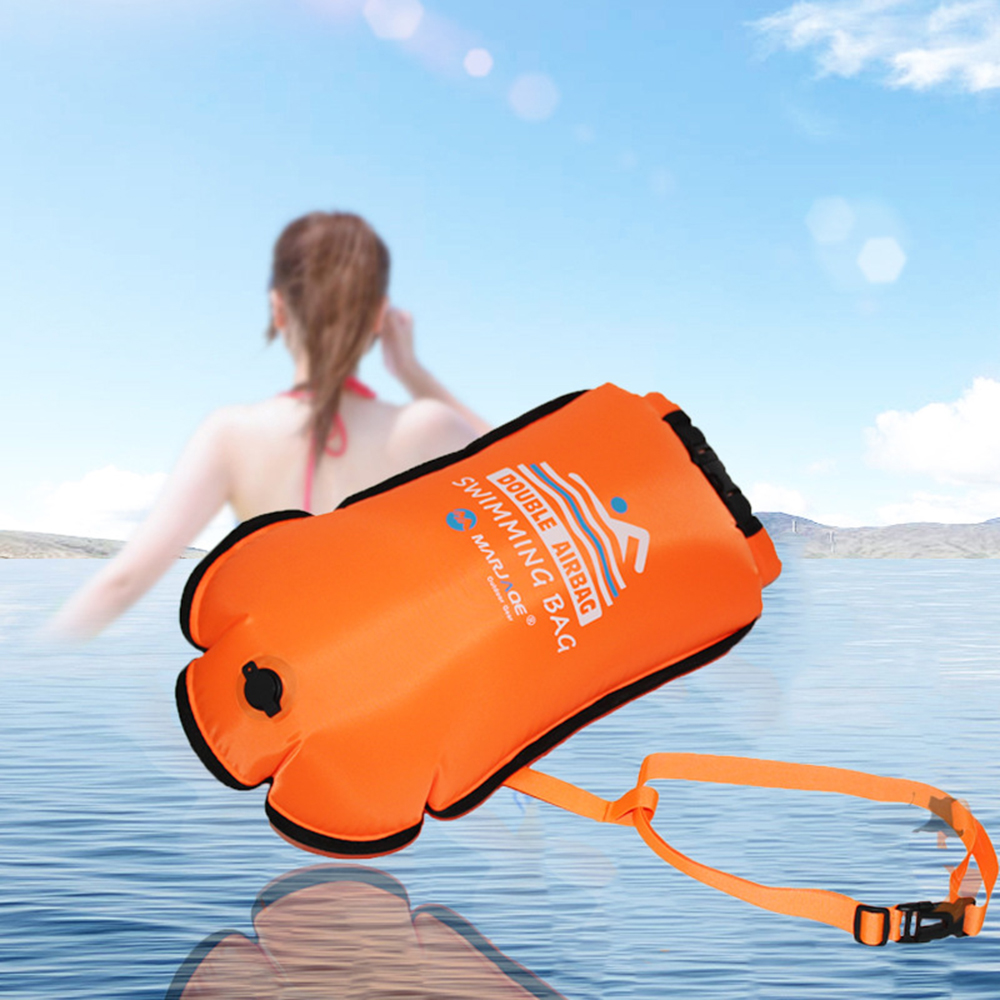 عوامة سباحة بلاستيكية مفتوحة ق - مراجعة Swim Buoy Open Water وسعره
